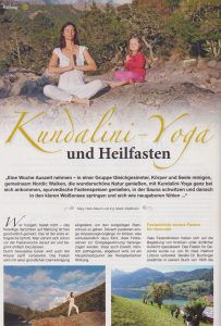 Ja Magazin für gesunde Lebenswerte, Fastenartikel, Ausgabe 7, 2016